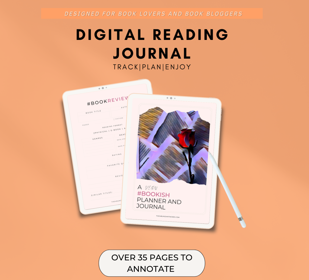 Digital Reading Journal Title Page